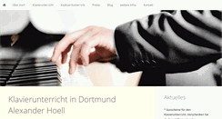 Desktop Screenshot of klavierlehrer-dortmund.de